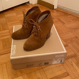 MICHAEL Michael Kors lace up heeled booties